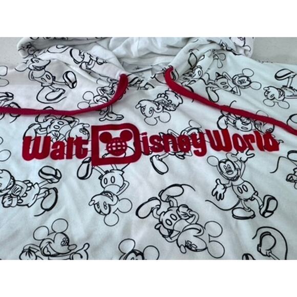 "Disney" Walt Disney World Hoodie Pullover Mickey Mouse SZ 2XL Cartoonist Soft - Picture 3 of 7